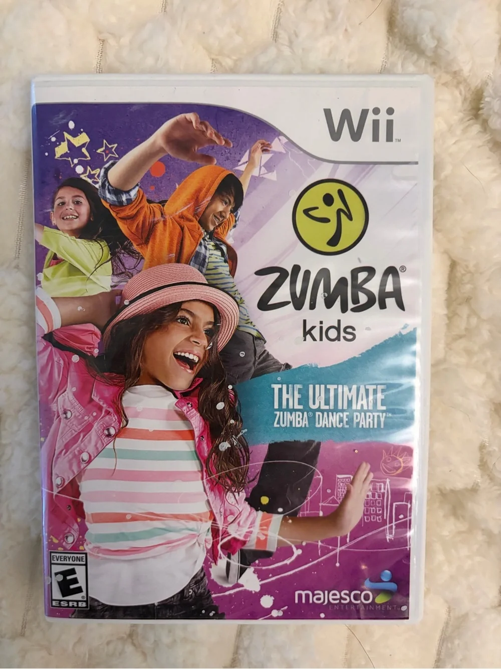 Zumba Fitness Kids Dance Game (Pink/Teal) - Wii